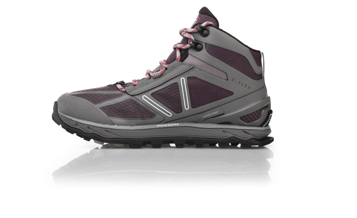Altra Women's Lone Peak 4.0 Mid RSM - Grey/Purple (ALW1855N-254) 2 Altra Women's Lone Peak 4.0 Mid RSM - Grey/Purple (ALW1855N-254) - Image 2