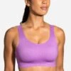 Brooks Dare Scoopback Run Bra - Heliotrope (350077519)
