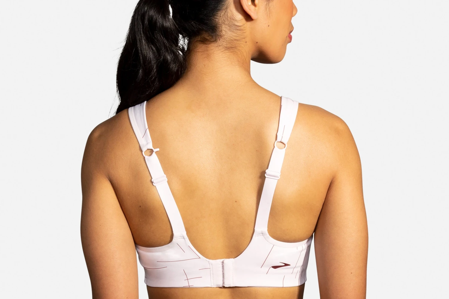 Brooks Women's Drive Convertible Run Bra - Rosewater (350081658) 3 Brooks Women's Drive Convertible Run Bra - Rosewater (350081658) - Image 3