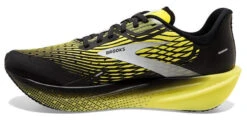 Brooks Men's Hyperion Max 8 Brooks Men's Hyperion Max -Hoka Store BrooksMensHyperionMax black blazing yellow white 3