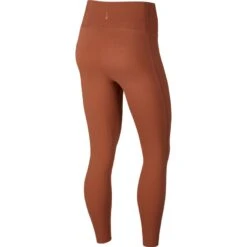 Nike Women's Yoga Luxe 7/8 Tights - Red Bark/Terra Blush (CJ4203-275) -Hoka Store CJ4203 275 PHSBH001