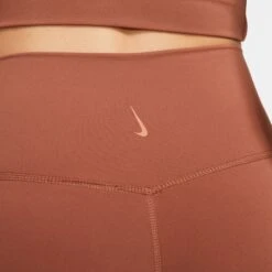 Nike Women's Yoga Luxe 7/8 Tights - Red Bark/Terra Blush (CJ4203-275) -Hoka Store CJ4203 275 PHSYM001