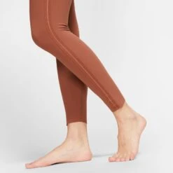 Nike Women's Yoga Luxe 7/8 Tights - Red Bark/Terra Blush (CJ4203-275) -Hoka Store CJ4203 275 PHSYM002