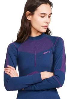 Craft Women's Active Intensity Crewneck Baselayer - Tide/Roxo (1907937-698486) 8 Craft Women's Active Intensity Crewneck Baselayer - Tide/Roxo (1907937-698486) -Hoka Store CraftWomensCrewneckBaselayerTide Roxo2 min