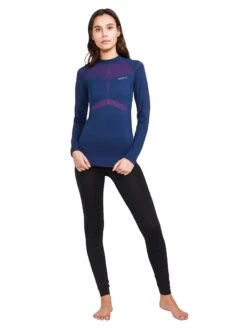 Craft Women's Active Intensity Crewneck Baselayer - Tide/Roxo (1907937-698486) 9 Craft Women's Active Intensity Crewneck Baselayer - Tide/Roxo (1907937-698486) -Hoka Store CraftWomensCrewneckBaselayerTide Roxo4 min