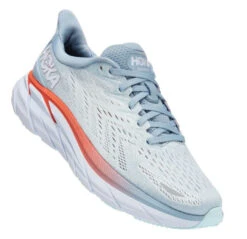 HOKA Women's Clifton 8 Wide (D) 9 HOKA Women's Clifton 8 Wide (D) -Hoka Store HOKAWomensClifton8Wide BlueFogPleinAir 2