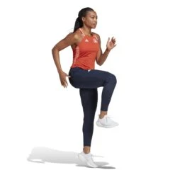 Hoka Store -Hoka Store adidas womens boston marathon 2023 baa tank top red 3