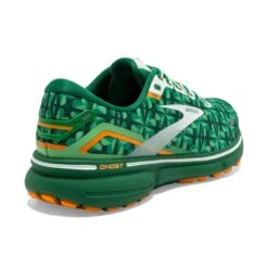 Brooks Men's Ghost 15 8 Brooks Men's Ghost 15 -Hoka Store brooks mens ghost 15 running shoe st.patricks day edition green orange 1