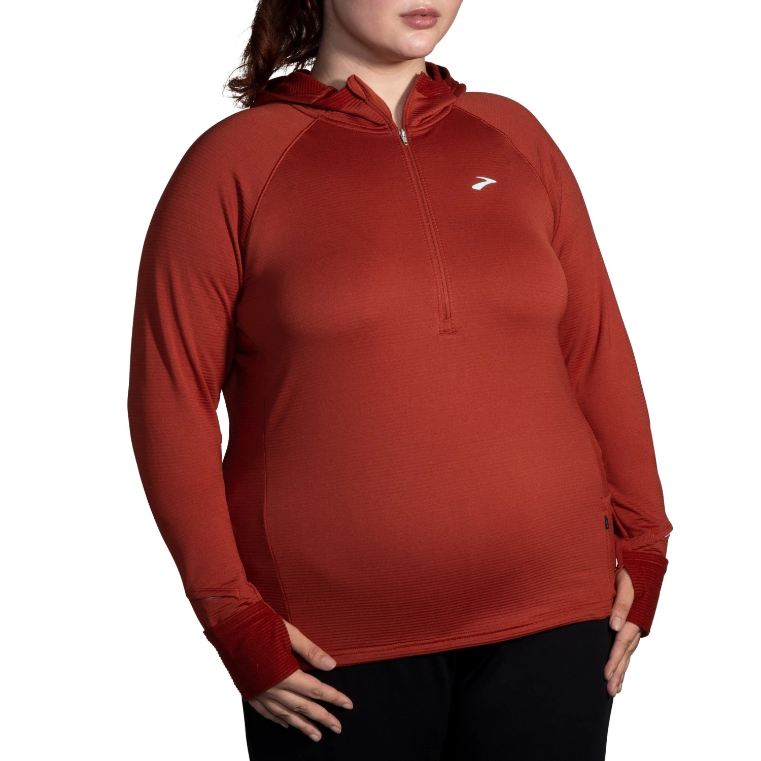 Brooks Women's Notch Thermal Hoodie 2.0 6 Brooks Women's Notch Thermal Hoodie 2.0 - Image 6