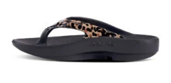 Oofos Women's OOlala Limited Sandal - Black/Leopard (1403) 6 Oofos Women's OOlala Limited Sandal - Black/Leopard (1403) -Hoka Store ezgif.com gif maker 2022 09 26T095924.039