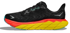 HOKA Men's Arahi 6 10 HOKA Men's Arahi 6 -Hoka Store hoka mens arahi 6 running shoe black red yellow