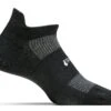 Feetures! High Performance Ultra Light No-Show Tab Running Socks - Black (FA5501)