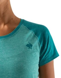 Rabbit Women's EZ Tee SS 9 Rabbit Women's EZ Tee SS -Hoka Store rabbit womens ez tee ss aqua sky 4